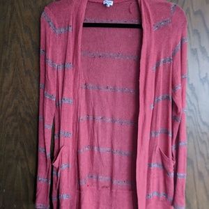 Splendid Red Cardigan